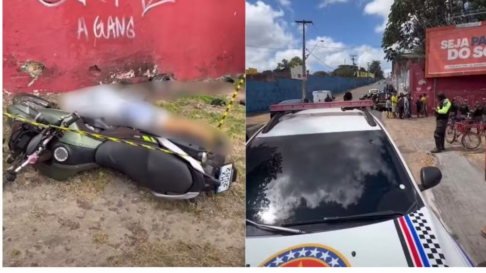 Tragédia em São Luís: Motorista de aplicativo morre após forte colisão de moto contra muro na Ponte do Caratatiua