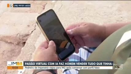 Pedreiro que vendeu tudo para encontrar amor criado por IA em BH diz: “Vou de novo! Encontro outra”