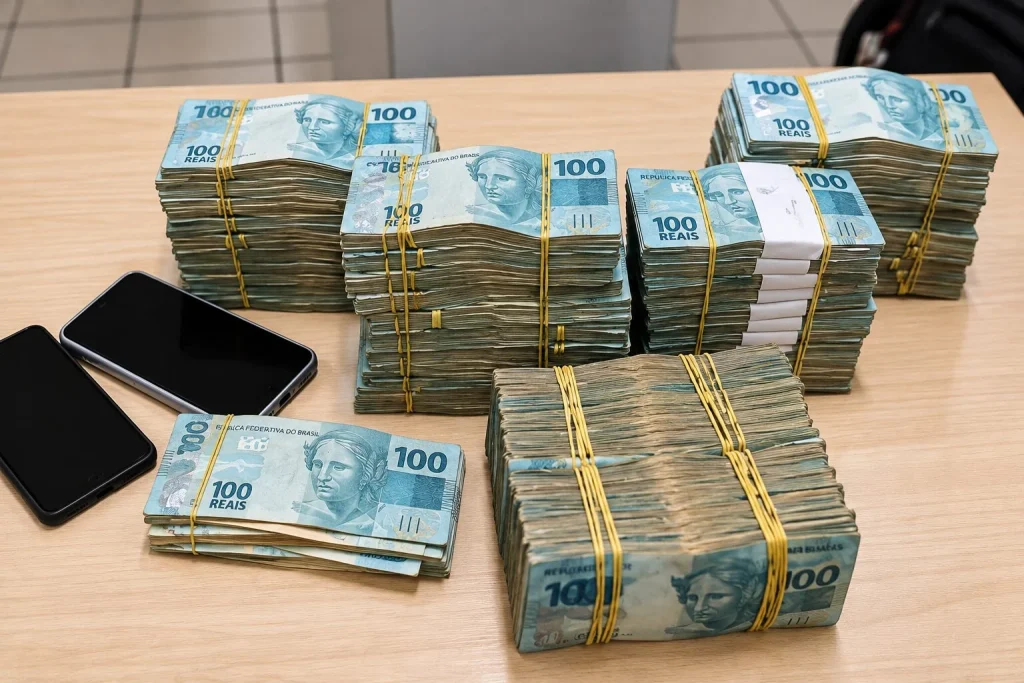 PF apreende aproximadamente R$ 500 mil em Santa Inês, Maranhão, e investiga financiamento irregular eleitoral, suspeita de uso de ‘gado de papel’ nas Eleições de 2026