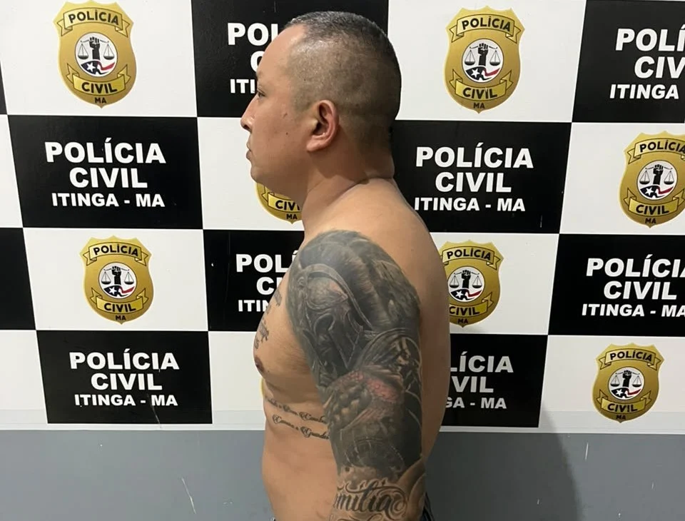 Foragido do Amapá ‘Hebraico’ é preso no Maranhão, suspeito de homicídio em Açailândia e com mandado por organização criminosa e tráfico, localizado na BR-010
