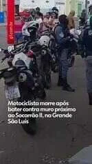 Motociclista Morre em Colisão Trágica com Muro em São José de Ribamar, Muro que já Causou Outra Morte