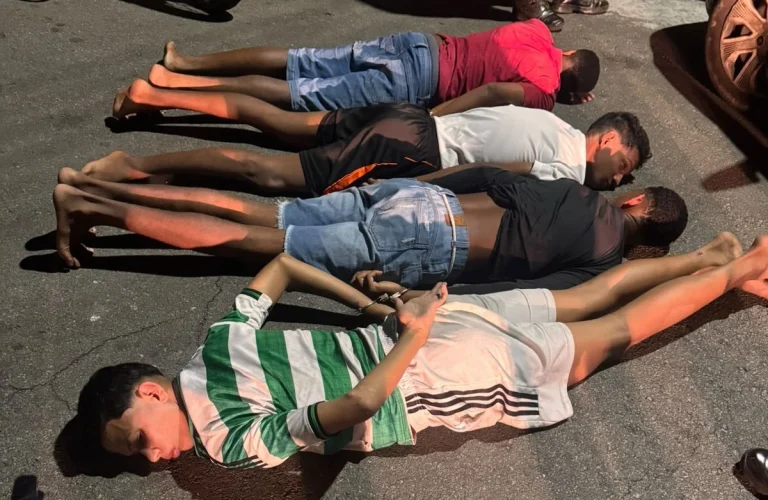 Operação Impacto em São Luís prende quatro suspeitos no Parque Amazonas, PM apreende revólver, pistola e carregadores, ação teria impedido ataque planejado