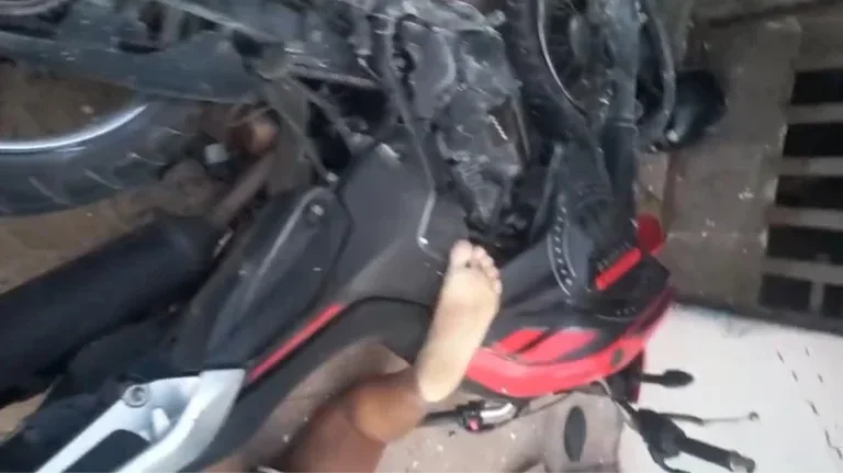 Motociclista morre em São José de Ribamar após colidir com muro na Avenida Tancredo Neves, Vila Flamengo, vítima identificada como Gledielthon Silva Moreira
