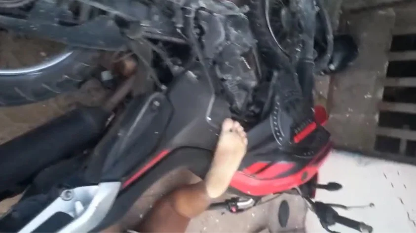 Motociclista morre em São José de Ribamar após colidir com muro na Avenida Tancredo Neves, Vila Flamengo, vítima identificada como Gledielthon Silva Moreira